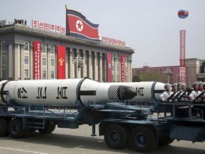 Cualquier intento de sacar del poder a Kim Jong-un, dice la propaganda del régimen, supondrá la  aniquilación  de sus instigadores