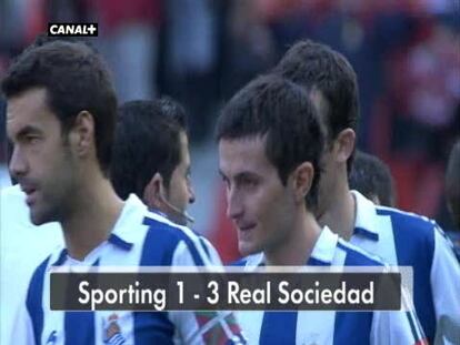 Sporting 1 - Real Sociedad 3