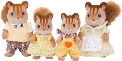 Familia de ardillas de Sylvanian (25 euros).