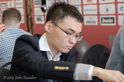 Yangyi Yu, durante el Festival de Gibraltar en 2019