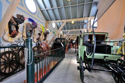 El museo Cocheras del Rey, en San Lorenzo de El Escorial, en una imagen cedida por el museo.