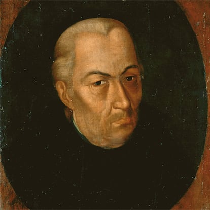 Retrato al óleo de José Celestino Mutis.