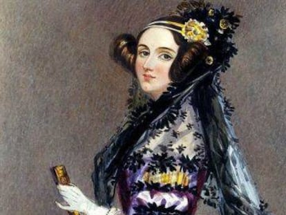 Retrato de Ada Lovelace.