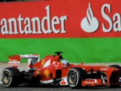 Monoplaza de Fórmula 1 de la escudería Ferrari.