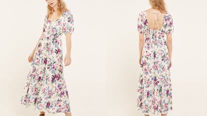 vestidos flores
