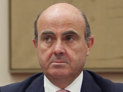 Luis de Guindos, ministro de Economía.