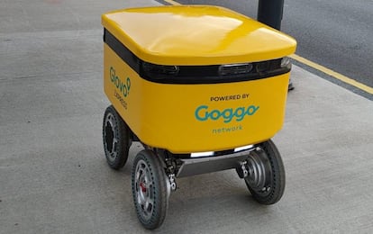 El robot de 'delivery' de Goggo que utilizará Glovo para sus repartos.