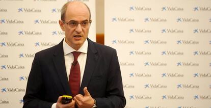 Javier Valle, consejero delegado de VidaCaixa.