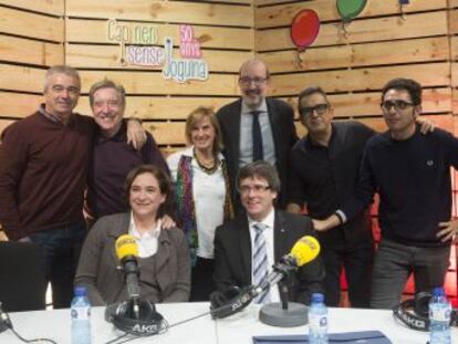 Elpais.cat visita l estudi de Ràdio Barcelona i parla amb l alcaldessa de la ciutat sobre els seus desitjos per Reis