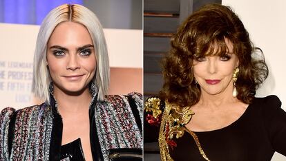 Cara Delevingne - Joan Collins


La célebre villana de la serie Dinastía es la madrina de la multidisciplinar Cara Delevigne. Cuando su ahijada le confesó su deseo por convertirse en actriz con 16 años, Collins le aconsejó que no lo hiciera. No parece haberle hecho mucho caso.