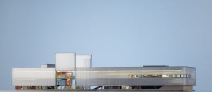 Panorâmica das novas instalações do museu Garage.