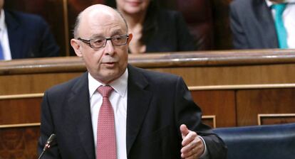 El ministro de Hacienda, Crist&oacute;bal Montoro. 