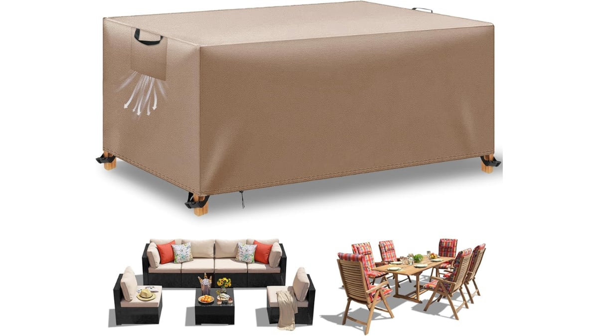 Funda protectora para muebles de exterior.