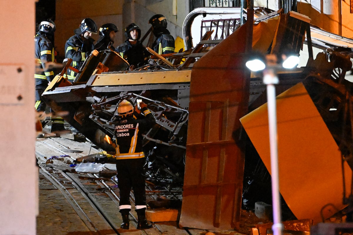 Lisboa suspende el servicio de funiculares históricos tras el accidente que causó 15 muertes