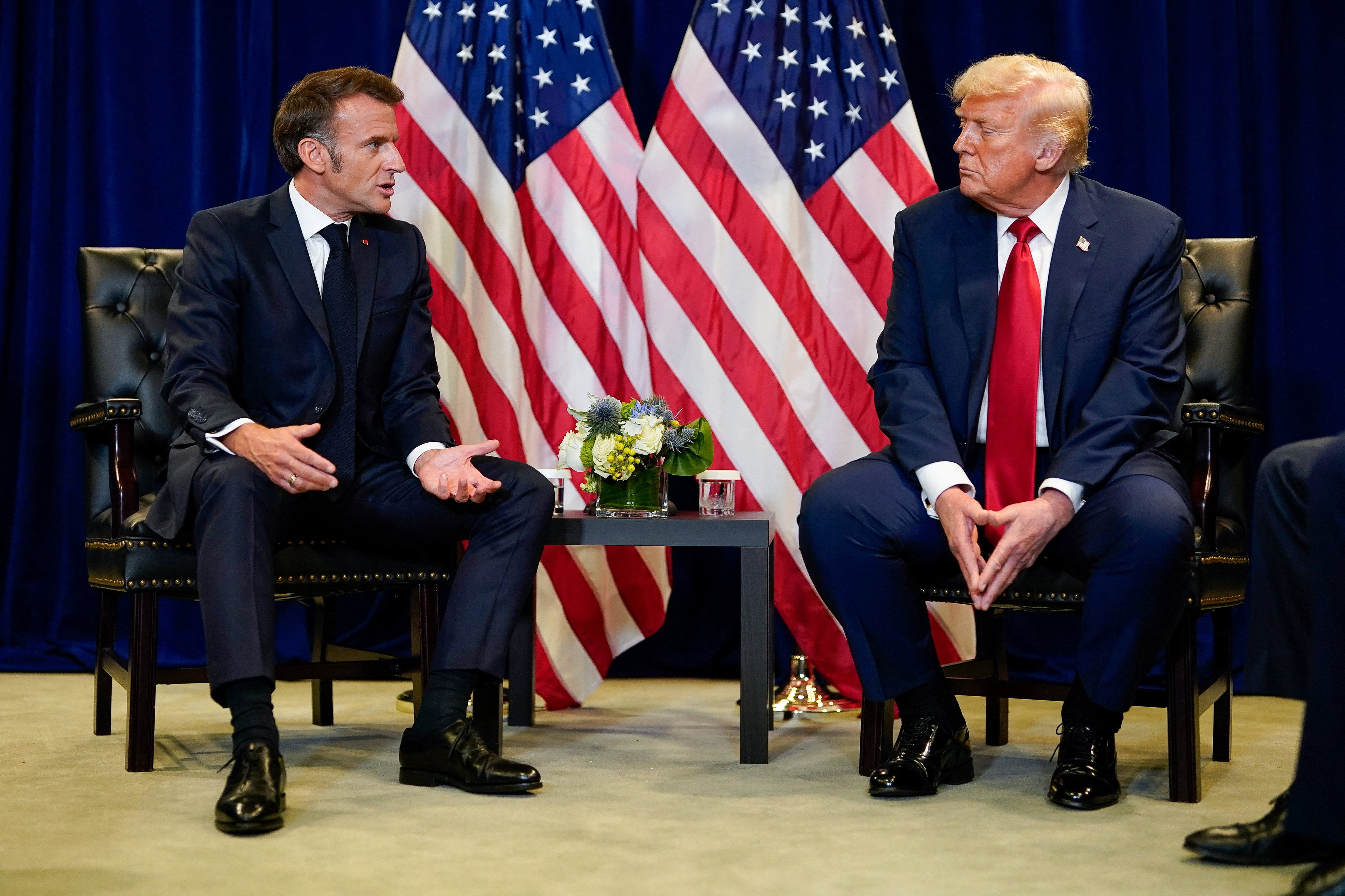 Macron refuta el discurso de Trump en la ONU y defiende el multilateralismo frente a “la ley del más fuerte”