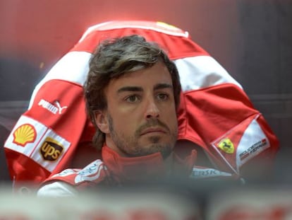 Fernando Alonso, antes del GP de Brasil de la semana pasada.