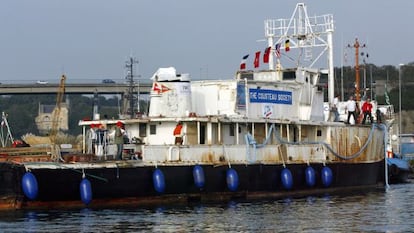 El buque del explorador Jacques Cousteau en una imagen de 2007.