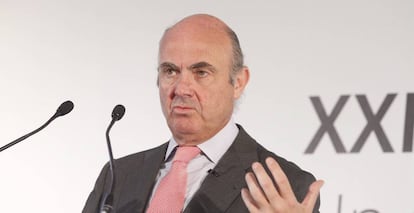 Luis de Guindos, ministro de Econom&iacute;a