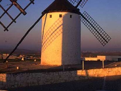 Molinos de viento en Campo de Criptana.