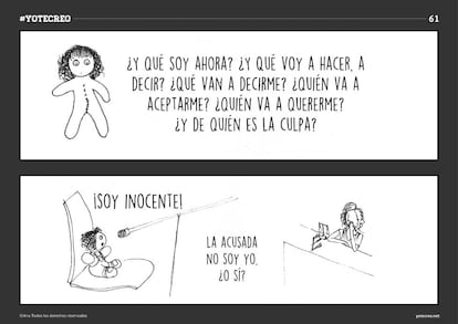Uno de los dibujos del cómic de Ana.