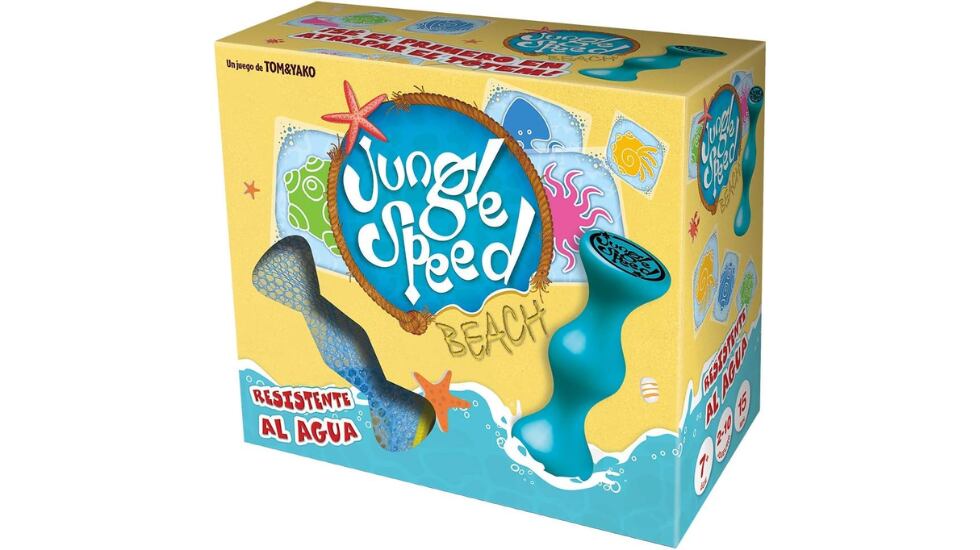 Vista del juego de mesa Jungle Speed.