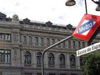 Sede del Banco de España en la calle Alcalá de Madrid.