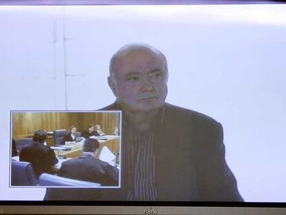José María Aldaya, durante su declaración en el juicio contra Gregorio Vicario Setién, que se enfrenta a 17 años de cárcel por el secuestro.