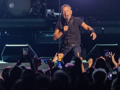 Bruce Springsteen, el pasado 27 de febrero en el Climate Pledge Arena de Seattle, Washington.