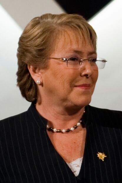 Michelle Bachelet (1951) - Presidenta de Chile. Siempre ha sido una firme defensora de los derechos de la mujer y est comprometida con la lucha social y el servicio pblico. Desde marzo de 2014 preside la Repblica de Chile.