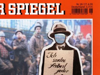 Portada de la revista alemana &quot; Der Spiegel&quot;.
