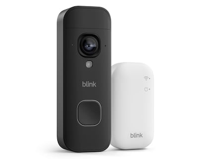 Blink Battery Doorbell 2K+ de color negro