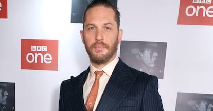 Tom Hardy, en el estreno de 'Taboo' en Londres.