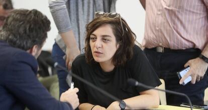 La concejal de Ahora Madrid, Celia Mayer.
