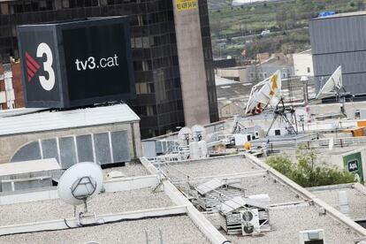 Las instalaciones de TV-3 en Sant Joan Desp&iacute; (Barcelona)