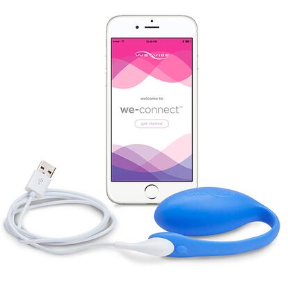 Jive. Otra de las categorías que avanza de forma estelar es la de los juguetes para parejas. Suelen incluir dos elementos -vibrador y mando-, pero lo último es controlarlos a través de una aplicación. Este modelo es de la marca We-Vibe y permite experimentar placer tanto en solitario como en pareja (también en el momento de la penetración) y disfrutar del juego en manos libres.