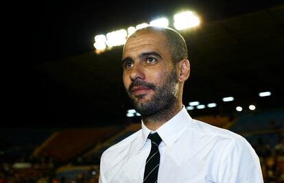 El entrenador del Barcelona, con una medio sonrisa dibujada en su rostro tras ganar la Liga. "La liga ha sido muy dura, pero la anterior también lo fue. Ganar al Madrid de pellegrini, uno de los mejores entrenadores del mundo, fue muy duro. Cada año los equipos nos ponen a prueba, sobre todo el Madrid", ha dicho en rueda de prensa.