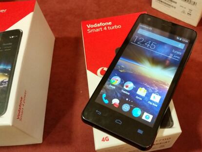 Vodafone Smart 4 Power y Turbo, nuevos Android 4G económicos