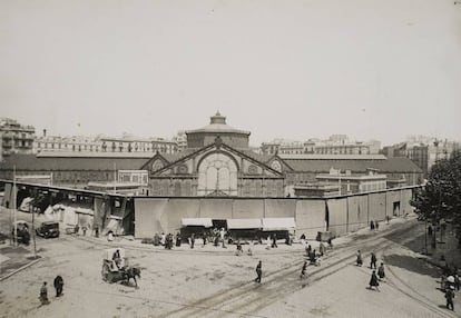 Mercado de Sant Antoni en 1915.