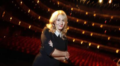 Una imagen de J.K. Rowling tomada en 2012 en el  Lincoln Center de Nueva York. 