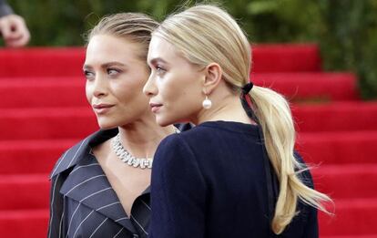 Mary Kate y Ashley Olsen.