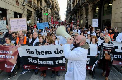 Huelga medicos Cataluña