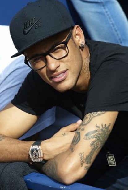 Neymar, o jogador brasileiro do Barcelona, em abril.