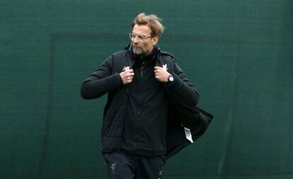 Jurgen Klopp, ayer en Liverpool.