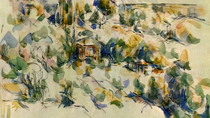 'La montaña de Sainte-Victoire' de Paul Cézanne.