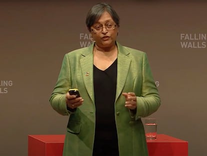 La epidemióloga Quarraisha Abdool Karim, directora científica del Centro del Programa de Investigación para el SIDA en Sudáfrica.