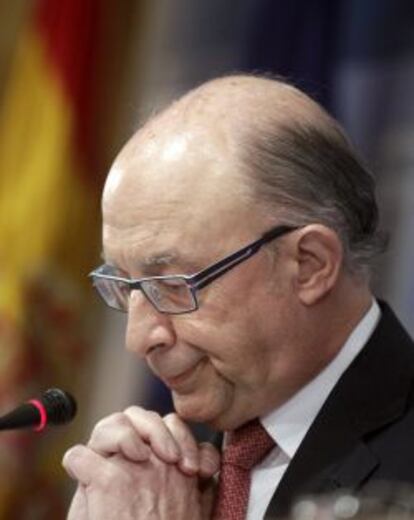 Cristobal Montoro, ministro de Hacienda en funciones.