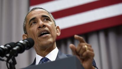 Barack Obama, este mi&eacute;rcoles en la American University de Washington.