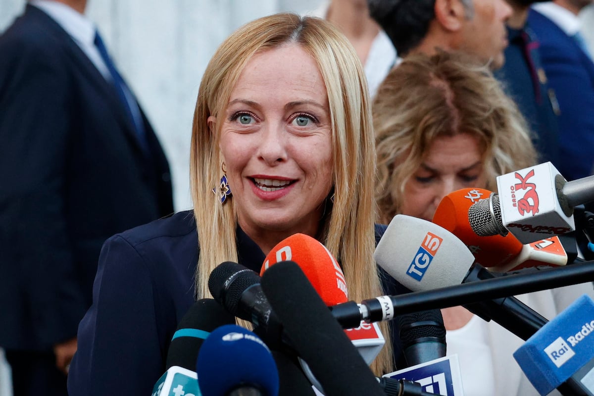 Italy’s Giorgia Meloni tones down divisive rhetoric, but carries on ...