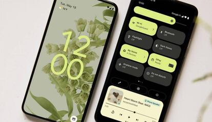 Teléfono con Android 12