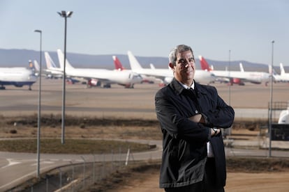 "No tendremos pasajeros, pero tenemos espacio para expandirnos". El director general del aeropuerto, Alejandro Ibrahim, explica que, tras llegar a la autosuficiencia, el consorcio está invirtiendo en la ampliación de las instalaciones. En la foto: Alejandro Ibrahim.